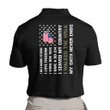 Veteran Polo Shirt, Marine Veteran Shirts, I Am A Marine Veteran I Walked The Walk Polo Shirt