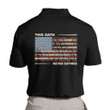 Veteran Polo Shirt Father's Day Shirt This Oath Never Expires Polo Shirt