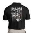 Veteran Shirt, Sailors Never Die We Report To Davy Jones Locker Polo Shirt