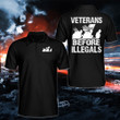 Veterans Before Illegals Polo Shirt