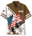 US Army Veteran Shirt, Freedom Isn't Free Eagle Hawaiian Shirt