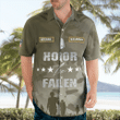 Veteran Shirt, US Army Veteran, Honor The Fallen Hawaiian Shirt