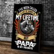 Veteran Canvas, Father's Day Gift For Grandpa, Dad I've Been Called A Lot Of Names In My Life Time Canvas - ATMTEE
