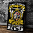 Veteran Canvas, I Own It Forever The Title Army Veteran Canvas - ATMTEE