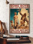 Some Boys Are Just Born With The Sky In Their Souls Matte Canvas - ATMTEE