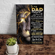 Gift Ideas For Father's Day, Lion Dad Canvas, To My Dad If I Could Give You One Thing In Life I Would Give You Canvas - ATMTEE