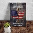 Veteran Canvas Some People Spend Their Whole Lives Wondering If They Made A Difference Matte Canvas Wall Art Decor Canvas