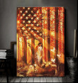 Jesus Canvas, Gift For Christian, Jesus - Walking With The Lambs Canvas - ATMTEE