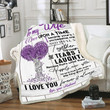 Wife Blanket, Gifts For Wife, To My Wife Once Upon A Time I Became Your And You Became Mine Fleece Blanket - ATMTEE