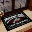 Veteran Doormat, Welcome Rug, Before You Break Into My House Door Mats - ATMTEE