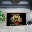 Veteran Doormat, Welcome Rug, Except Sailors They Will Kill You And Sing Songs About It Door Mats - ATMTEE