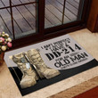 Veteran Doormat, Welcome Rug, I Do Have A DD-214 For An Old Man That's Close Enough - ATMTEE