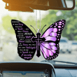 Butterfly Surrounded By The Glory Unique Design Car Hanging Ornament