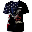 Veteran Shirt, Army Veteran, U.S Army Veteran, Land Of The Free All 3D Shirt All Over Printed Shirts - ATMTEE