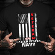 Us Navy Veteran American Flag Shirt Old Retro Pride Merchandise Navy Gifts For Him