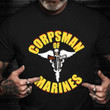 Corpsman Of Marines 8404 FMF Shirt Graphic T-Shirt Marine Veteran Gifts