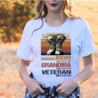 Female Veteran Custom Shirt Mom Grandma Veteran T-Shirt KM2502