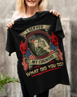 Female Veteran Shirt I Served My Country What Did You Do T-Shirt