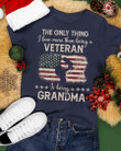 Female Veteran Shirt, The Only Thing I Love More Than Being A Veteran Is Being A Grandma T-Shirt - ATMTEE