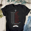 Christian Shirt, Thank you God For Your Grace, For Your Mercy Jesus T-Shirt KM2504