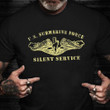 U.S Submarine Veteran Silent Service Shirt Vintage T-Shirt Military Gift Ideas