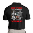 PTSD Veteran What Lies Behind US And What Lies Within US Polo Shirt
