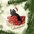 Black Cat Christmas NI1612011XB Ornaments