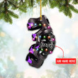 Personalized Dirt Bike Knee Pads Christmas NI0912014YR Ornaments