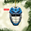 Blue Lacrosse Helmet NI0912010XR Ornaments