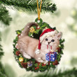 Munchkin Cat And Christmas YC2012029CL Ornaments