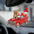 Cavapoo Red Sports Car YC2012165CL Ornaments