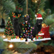 Black Labrador Retriever Christmas YC0811316CL Ornaments