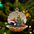 Black Labrador Retriever Sleeping Pearl In Christmas YC0711157CL Ornaments