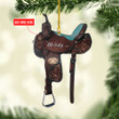 Personalized Horse Saddle Ver 3  NI2611003XR Ornaments