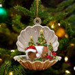 Guinea Pig Sleeping Pearl In Christmas YC0711151CL Ornaments