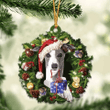 Greyhound Christmas YC0811288CL Ornaments