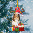 Shetland Sheepdog Christmas Lights YC0611527CL Ornaments
