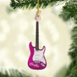 Personalized Pink Electric Guitar NI1711003XR Ornaments