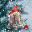 Elephant Light Christmas YC0611185CL Ornaments