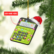 Personalized Accountant Calculator NI2411021YR Ornaments