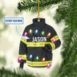 Personalized Firefighter Coat XS0511021YR Ornaments