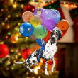 Cute Great Dane Flying With Bubbles YC0611533CL Ornaments