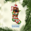 Personalized Dachshund Love NI1611004YI Ornaments