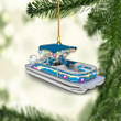 Pontoon Boat Christmas NI1311023YR Ornaments