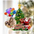 Balloon Sloth And Christmas Tree YC0611258CL Ornaments