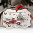 Butterfly Red Truck Memory YC0711434CL Ornaments, 2D Flat Ornament