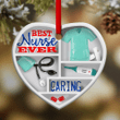 Nurse Caring YC0711937CL Ornaments, 2D Flat Ornament