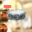 Personalized Snare Drum NI1611022YC Ornaments, 2D Flat Ornament