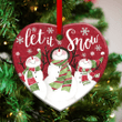 Snowman YC0711921CL Ornaments, 2D Flat Ornament