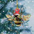Honey Bee Light Christmas YC0611163CL Ornaments, 2D Flat Ornament
